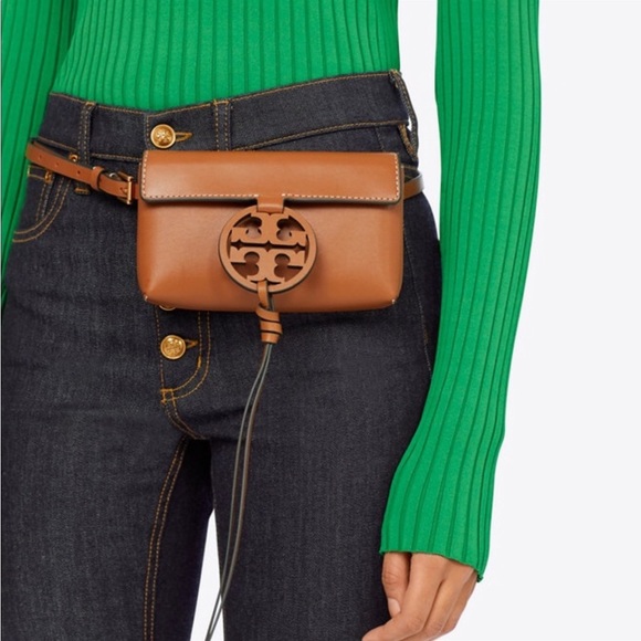 Tory Burch Handbags - AUTHENTIC TORY BURCH MILLER CAMEL WAIST BAG